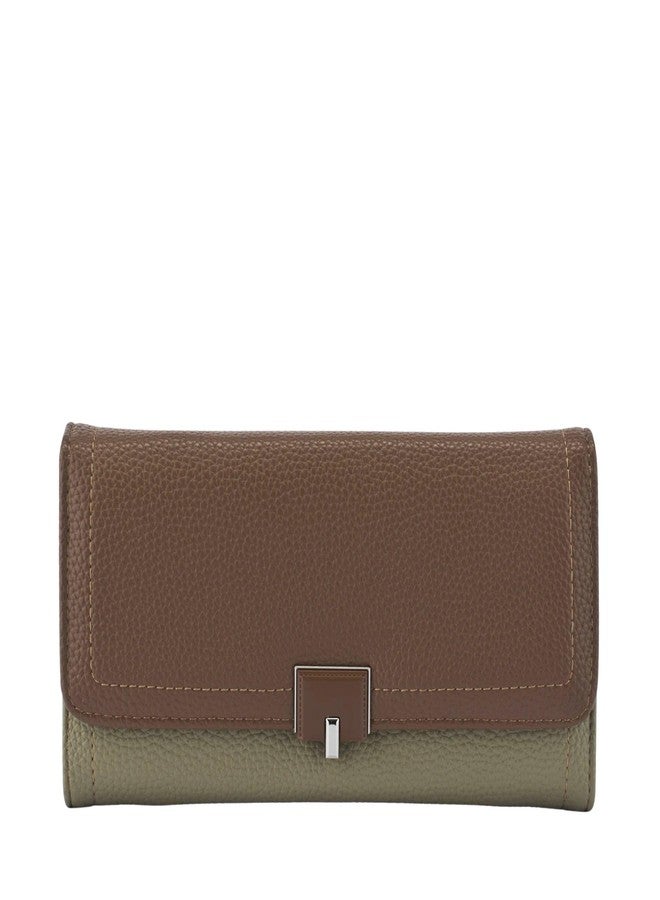 Lino Perros Avril Mode Brown Wallet - Image 1